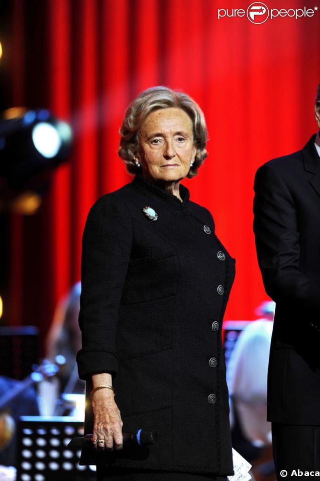 L'épouse de l'ancien président Jacques Chirac, Bernadette Chirac 