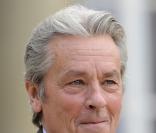 Le comédien français Alain delon 