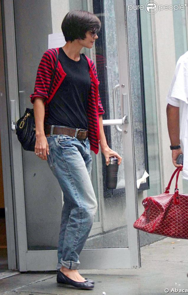 Décidément elle ne se lasse pas de son boyfriend jean... Normal, c'est elle qui a lancé la mode ! 