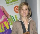 Marina Foïs lors de l'inauguration du nouvel espace pour les 5-12 ans à la Cité des Sciences, à la Villette