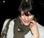Selma Blair et son amoureux Mickey à la sortie du restaurant Nobu à Los Angeles