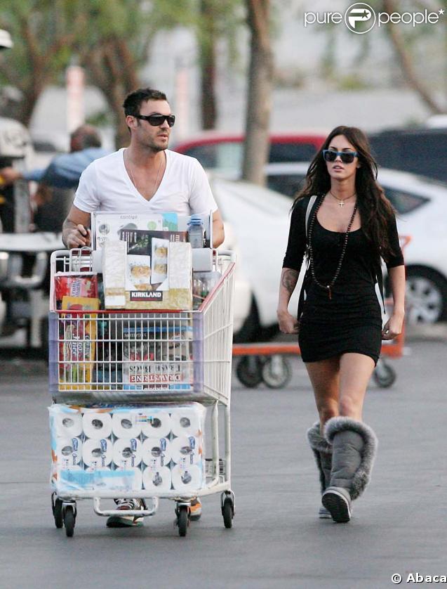 Brian et Megan : le duo sexy fait ses courses ! 