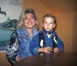 Jordy enfant et sa mère 