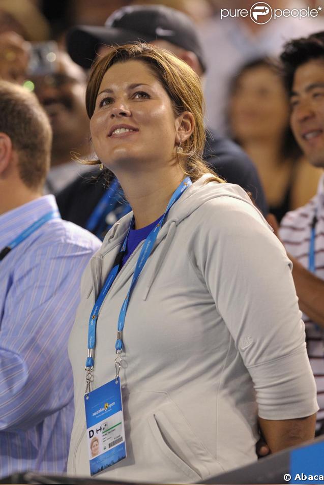 Mirka Federer supporte son homme  