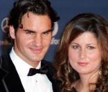 Roger Federer et son épouse Mirka