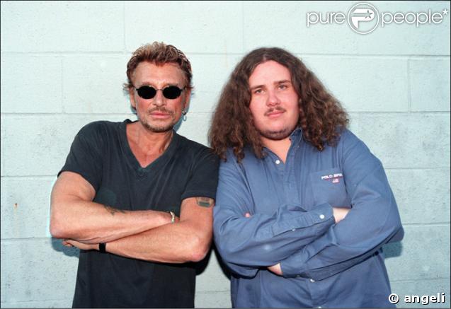 Yvan Cassar et Johnny Hallyday 