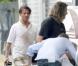 Johnny Depp toujours blessé au visage et Aaron Eckhart en plein tournage...  La vie reste belle à Porto Rico !