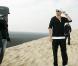 Pascal Obispo a pris la pose au sommet de la dune du Pilat, fragile monument naturel du bassin d'Arcachon qu'il aime tant, à l'occasion du grand rassemblement en faveur de l'environnement mercredi 22 avril