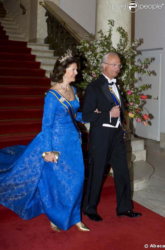 Silvia et Carl XVI Gustav de Suède 