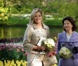 La princesse Maxima des Pays-Bas et la reine Silvia 
