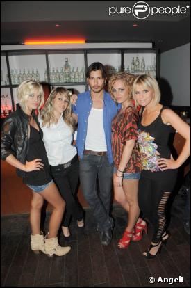 John-David, Caroline, Alice, Maéva et Marilyn de Secret Story 2