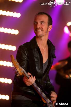 Calogero sur scène à Bruxelles en octobre 2008