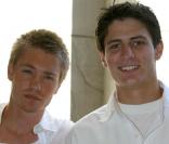 Chad Michael Murray et James Lafferty<i> les Frères Scott</i><br />