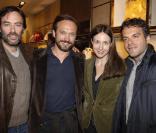 Anthony Delon, Vincent Perez, Elsa Zylberstein et Steve Suissa 