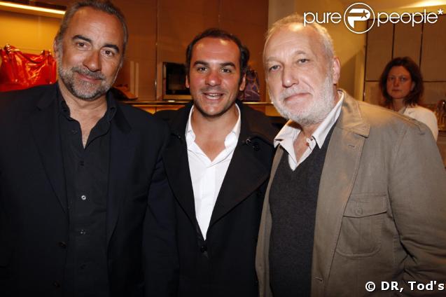Antoine Duléry, François-Xavier Demaison et François Berléand 