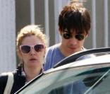 Drew Barrymore et Justin Long à Los Angeles. 29/04/09