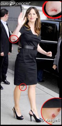 Jennifer Garner arrive sur le plateau du David Letterman show ! 29/04/09