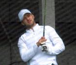 Justin Timberlake s'entraîne au golf à New York le 30 avril 2009