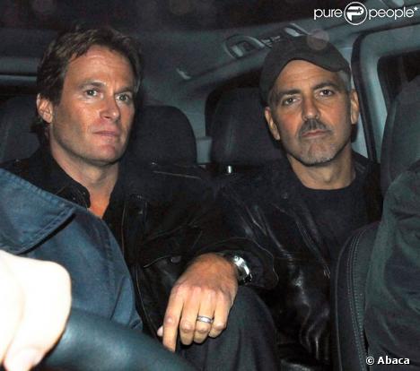George Clonney et Rande Gerber en décembre 2008 