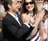 Nicolas Sarkozy et Carla Bruni au Cap Nègre