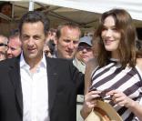 Nicolas Sarkozy et Carla Bruni au Cap Nègre