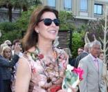Caroline de Monaco à l'inauguration du 12ème salon Rêveries sur les Jardins 