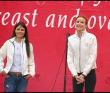 Marcia Cross et Jordana Brewster ont participé à la 12ème course Revlon contre la cancer, à Los Angeles