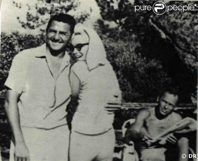 Marilyn Monroe avec Frank Sinatra, cinq jours avant son décés 