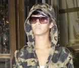 Rihanna devant son hôtel Gramercy à New york, le 8 mai 2009