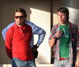 Robert Downey Jr. et son fils Indio font du shopping à Century City en Californie