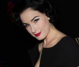 Dita Von Teese hier soir au VIP