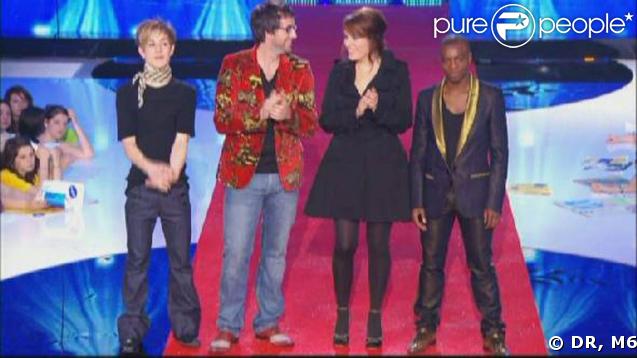 Thomas, Damien, Leïla et Dalé étaient habillés par Jean-Paul Gaultier hier soir