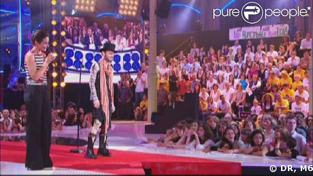 Soan et Virginie Guilhaume étaient habillés par Jean-Paul Gaultier hier soir