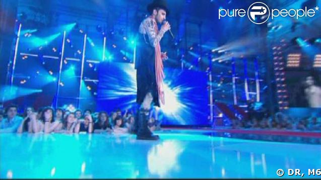 Soan était habillé par Jean-Paul Gaultier hier soir