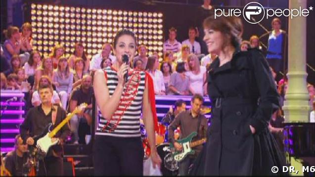 Leïla et Virginie Guilhaume étaient habillées par Jean-Paul Gaultier hier soir