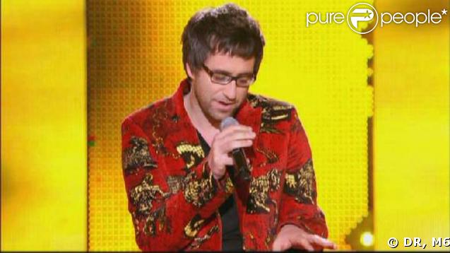 Damien était habillé par Jean-Paul Gaultier hier soir