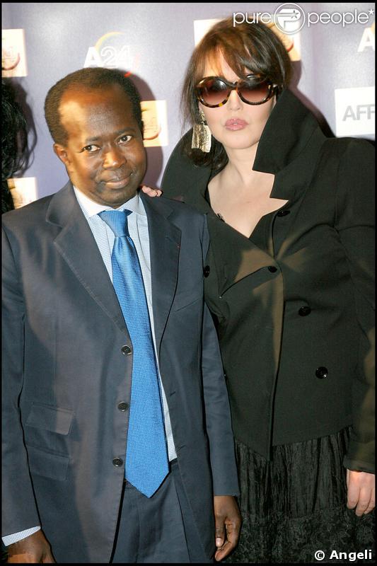 Diagna Ndiaye et Isabelle Adjani 