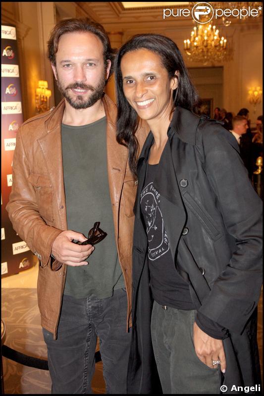 Vincent Perez et sa femme Karine