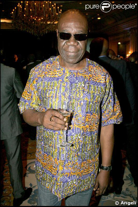Manu Dibango  la soirée de lancement de la chaîne Africa 24