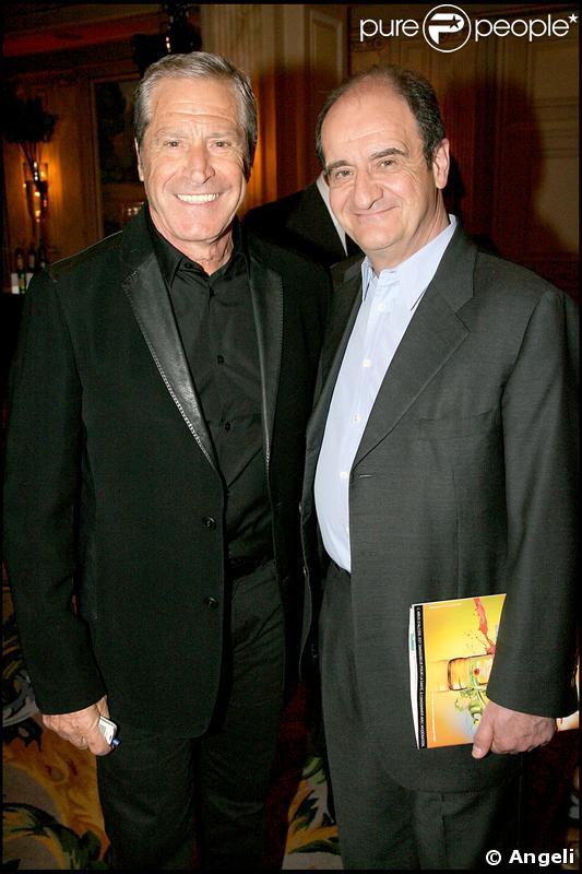 Jean-Claude Darmon et Pierre Lescure à la soirée de lancement de la chaîne Africa 24