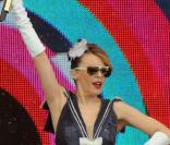 Kylie Minogue en concert en Autriche, le 2 mai 2009 