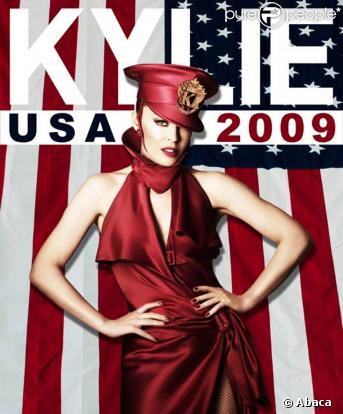 L'affiche de la prochaine tournée de Kylie Minogue