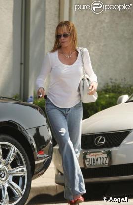 Melanie Griffith à Beverly Hills, le 14 mai 2009