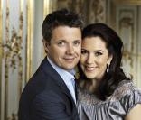 Mary de Danemark et son mari le prince héritier Frederik de Danemark 