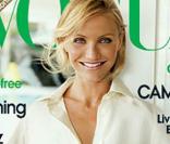 Cameron Diaz en couverture du magazine Vogue de Juin 2009