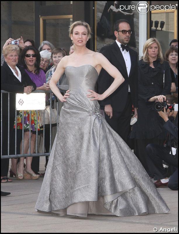 Renée Zellweger lors du gala au MET hier soir à New York