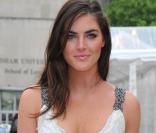 Hilary Rhoda lors du gala au MEt hier soir à New York