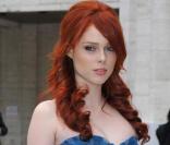 Coco Rocha lors du gala au MET hier soir à New York