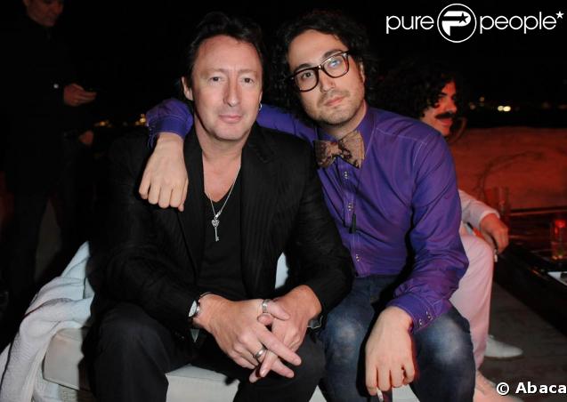 Julian et Sean Lennon