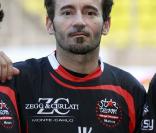 Max Biaggi lors du 16e World Stars Football Match au profit de l'AMADE-Monaco